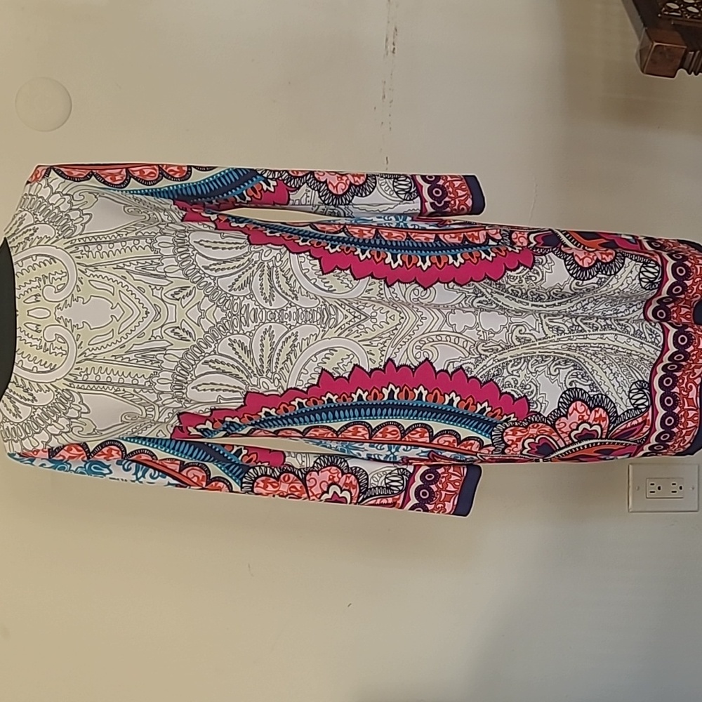 Chico's paisley shirt dress